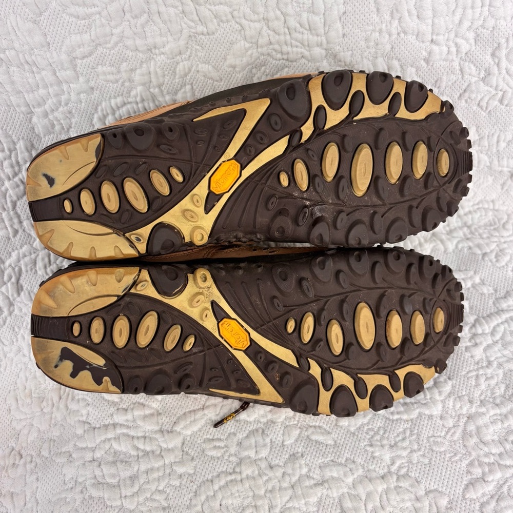 Merrell Chameleon Arc Ventilator Hiking Shoes Tan Lime Sz 8 Women’s - Picture 3 of 11